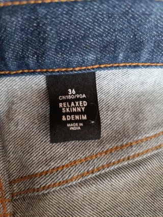 Pantalón Vaquero Hombre Azul