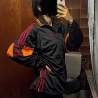 Chaqueta adidas Marrón y Naranja