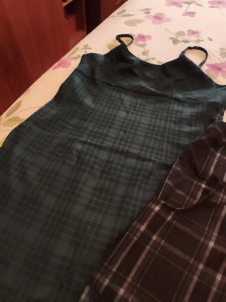 Petos Mujer invierno Talla M Cuadros