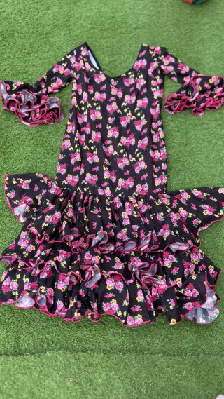 Traje de flamenca estampado