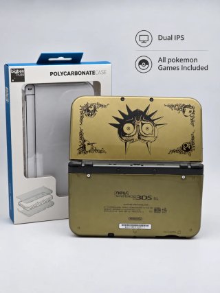 New 3DS XL Dual IPS Mint Condition+ Case+ Sd 64gb