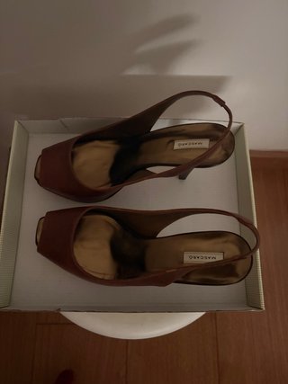 Zapatos Mascaró Marrones Talla 37.5
