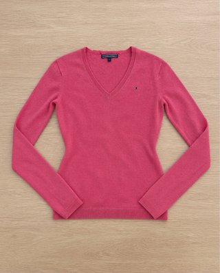 Polo Tommy Hilfiger Rosa Talla XS
