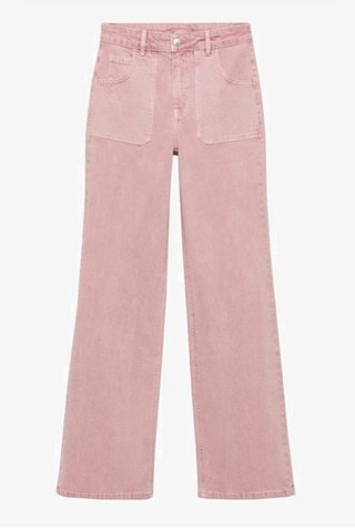 Pantalón Mango Teen Rosa Talla XXS