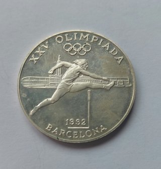 Moneda 20 Diners XXV Olimpiada Barcelona 1992