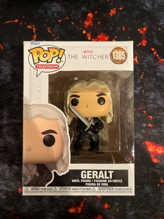Funko Pop The Witcher Geralt 1385 Netflix