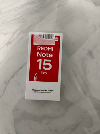 Caja Vacia Xiaomi Redmi Note 15 Pro