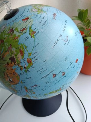 Lampada Globo Terrestre per Bambini