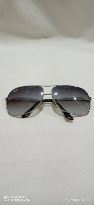 Gafas de Sol Ray-Ban Aviator Plateadas
