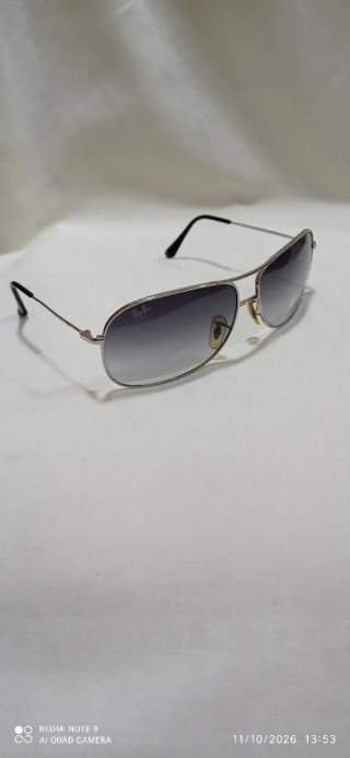 Gafas de Sol Ray-Ban Aviator Plateadas