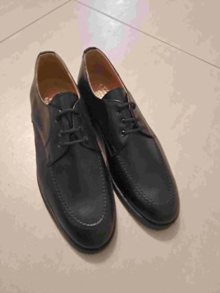 Scarpe eleganti da uomo nere pelle 44 offerta