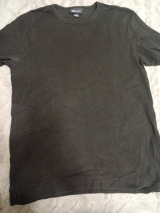 Camiseta H&M LOGG Negra Talla L