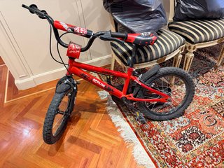 Bicicleta infantil Apolon roja