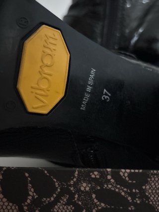 Botines Ursula Mascaro Negros Talla 37