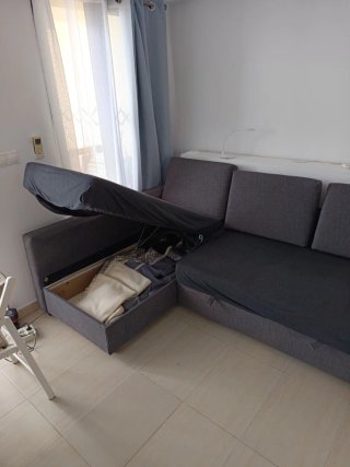 Sofá Cama Chaiselongue Ikea 3 Plazas
