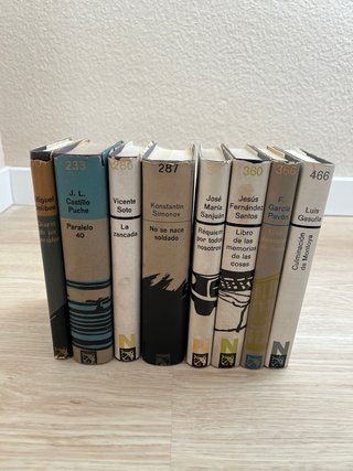 Lote 8 libros de lectura