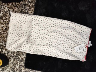 Falda larga Zara estampada