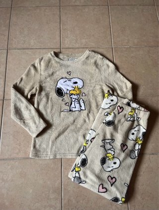 Pigiama in pile Snoopy
