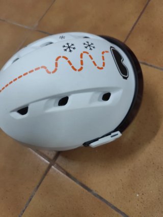 Casco de Esquí blanco