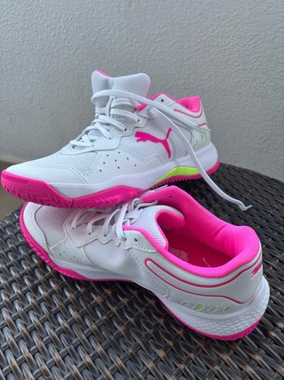 Zapatillas Puma Blancas y Rosas Nuevas
