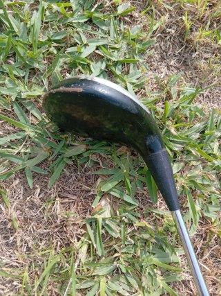 3 palos de golf: hierros y driver