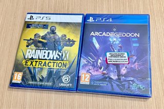 Arcadegeddon PS4 y Rainbow Six PS5 Precintados