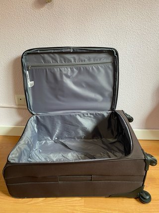 Maleta de Viaje Marrón y Naranja