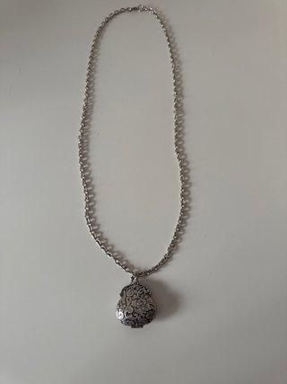Colgante con Cadena Plateado