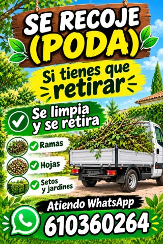 Se retira poda