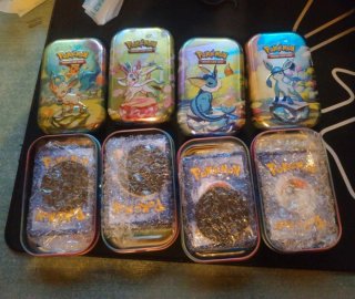 Lote Cartas Pokémon Prismatic Evolution + Latas