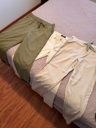 Lote 3 Pantalones Mango y Cortefiel Talla M