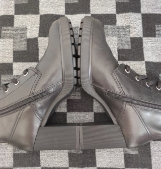 Botines Pikolinos Piel Mujer Negros