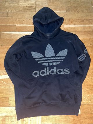 Sudadera Adidas Negra con Capucha