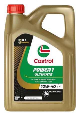 Aceite Castrol Power1 Ultimate 10W-40 4T.