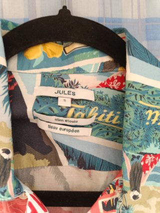 Lote 3 Camisas Manga Corta Estampadas Talla S