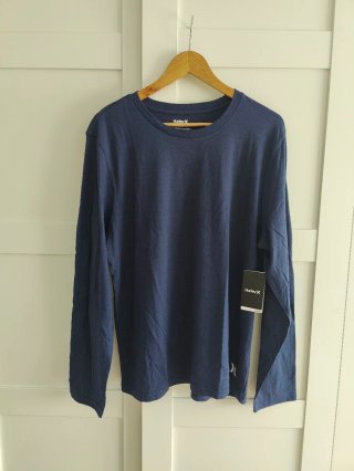 Camiseta manga larga Hurley azul marino