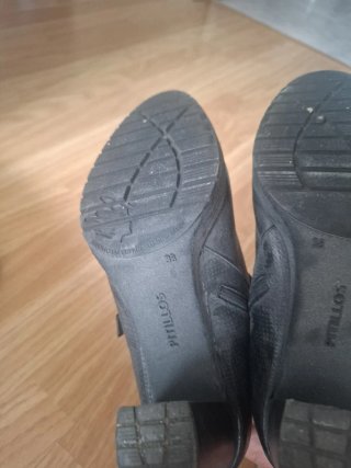 Zapatos Pitillos Negros Talla 38