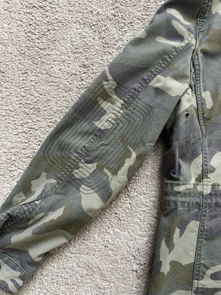 Chaqueta Camuflaje Mango