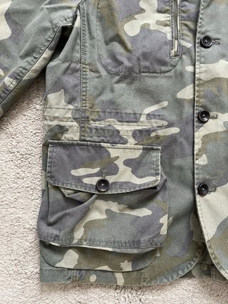 Chaqueta Camuflaje Mango