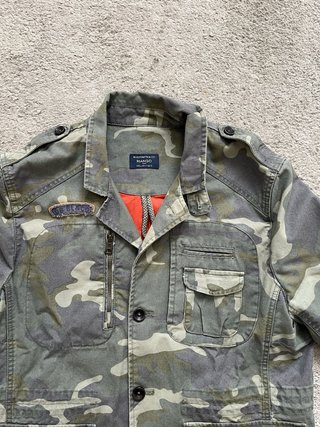 Chaqueta Camuflaje Mango