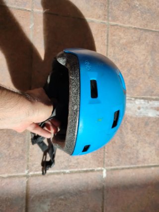 Casco infantil azul Decathlon Talla XS