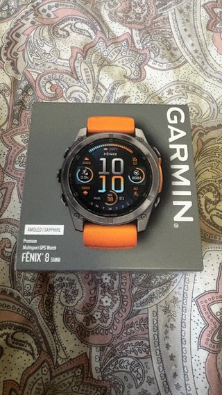 Garmin Fenix 8 AMOLED 51mm Zafiro Titanio