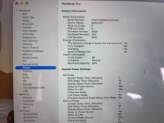 MacBook Pro 16 M1 Pro 99% bateria