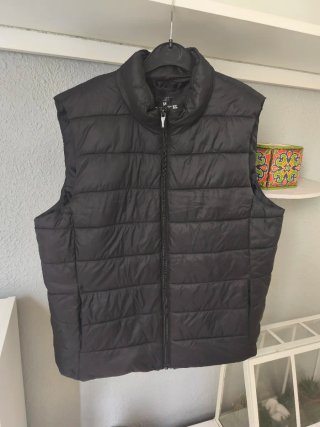 Chaleco Acolchado Negro Talla M