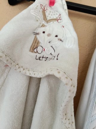 Set di 3 Asciugamani da Bagno per Bambini