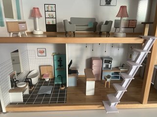Casa de muñecas XXL de madera Playtive