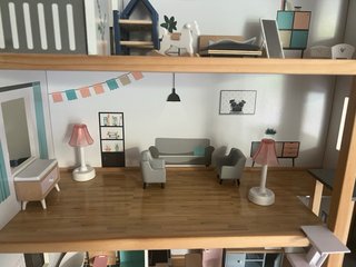 Casa de muñecas XXL de madera Playtive