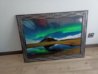 Marco de madera 100x70 cm