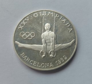 Moneda 20 Diners XXV Olimpiada Barcelona 1992