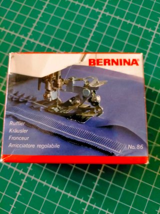 Prensatelas Bernina Nº 86 Fruncidor